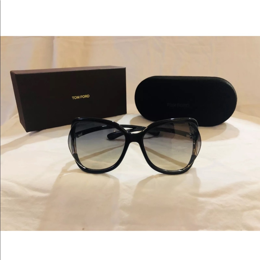 AUTHENTIC TOM FORD SUNGLASSES ANOUK-02 FT0578 01B